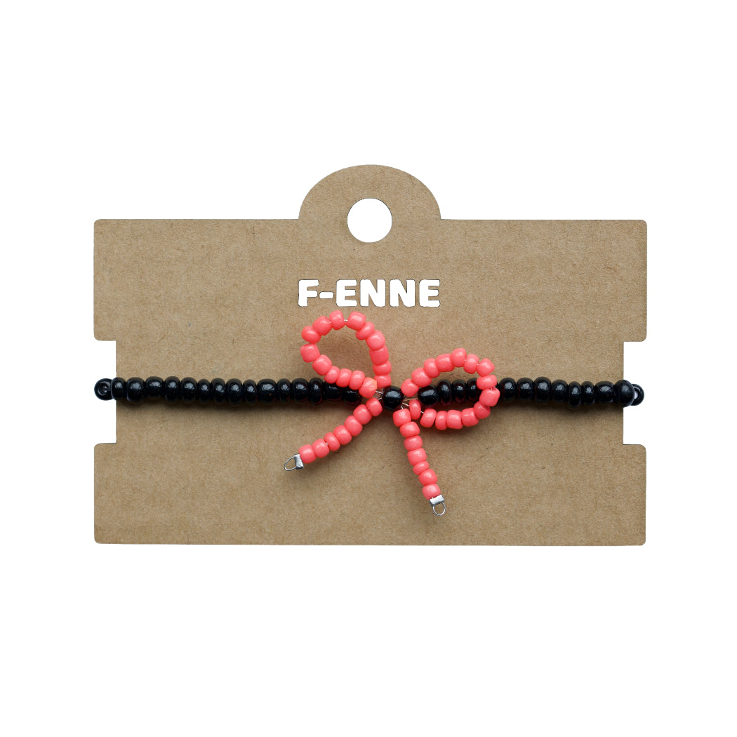 Kralen armband met strikje