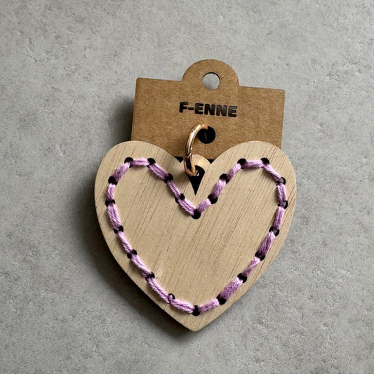 Handgemaakt tasaccessoire – Hartje