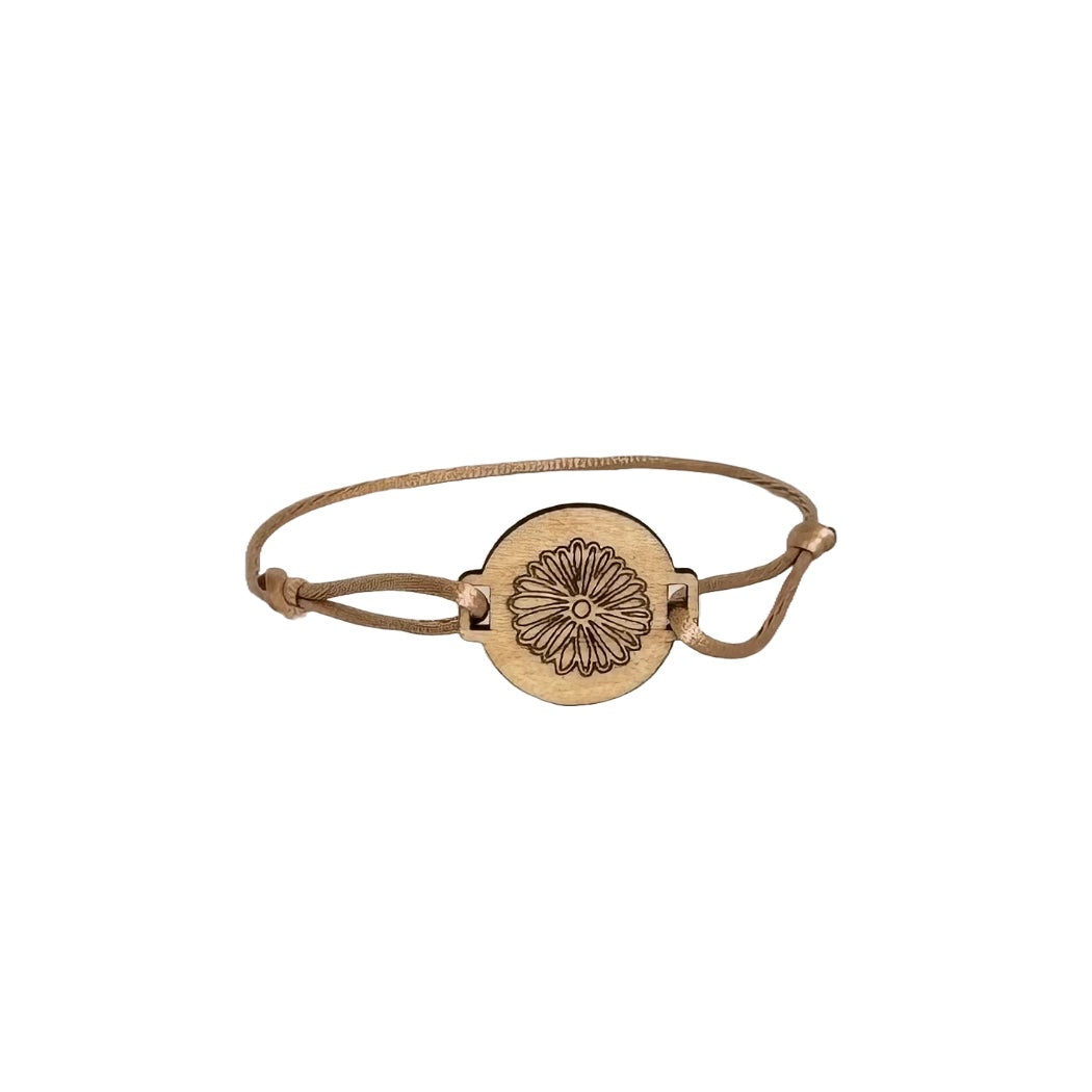 Armband met geboortebloem