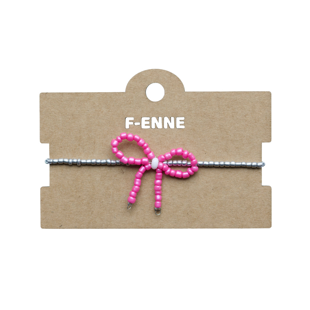 Kralen armband met strikje
