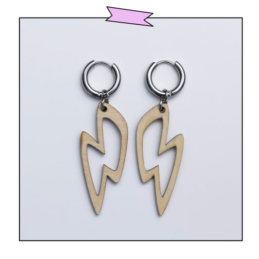 Oorbellen - Bliksem creolen