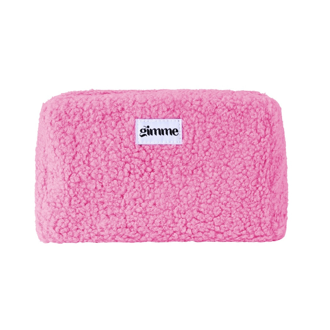 Gimme make-up tasje - teddy roze