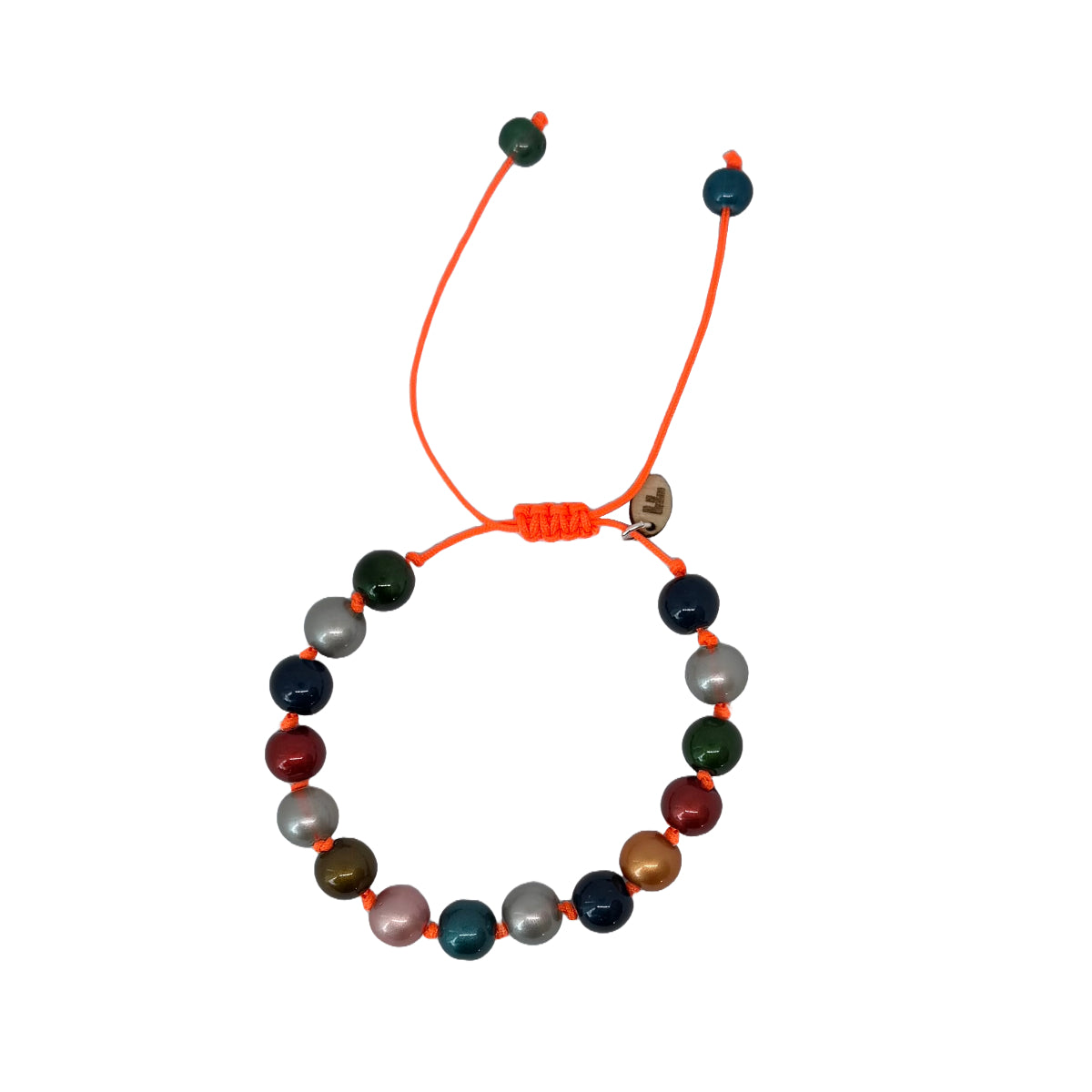 Armband - multicolor glazen kraal