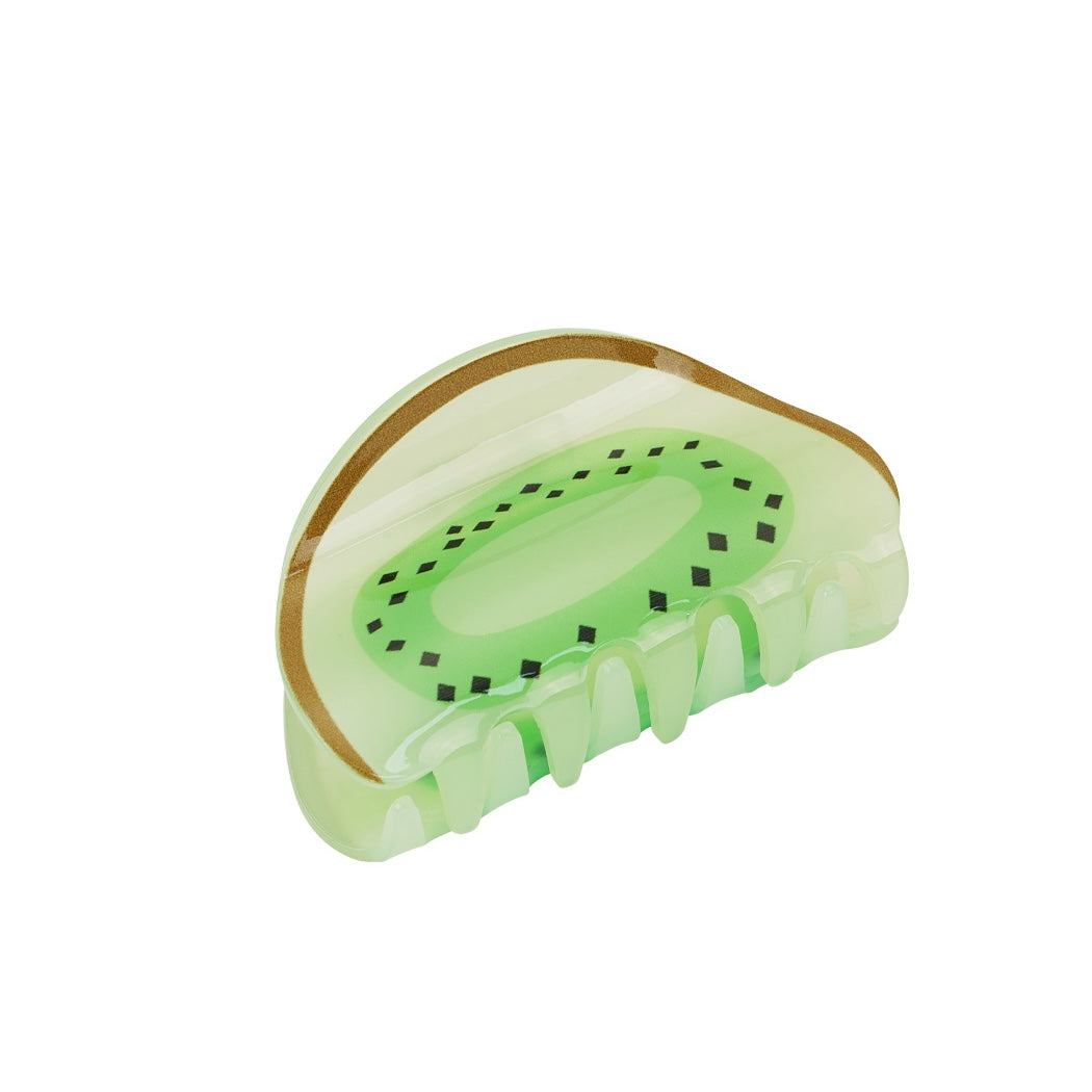 Haarclip kiwi