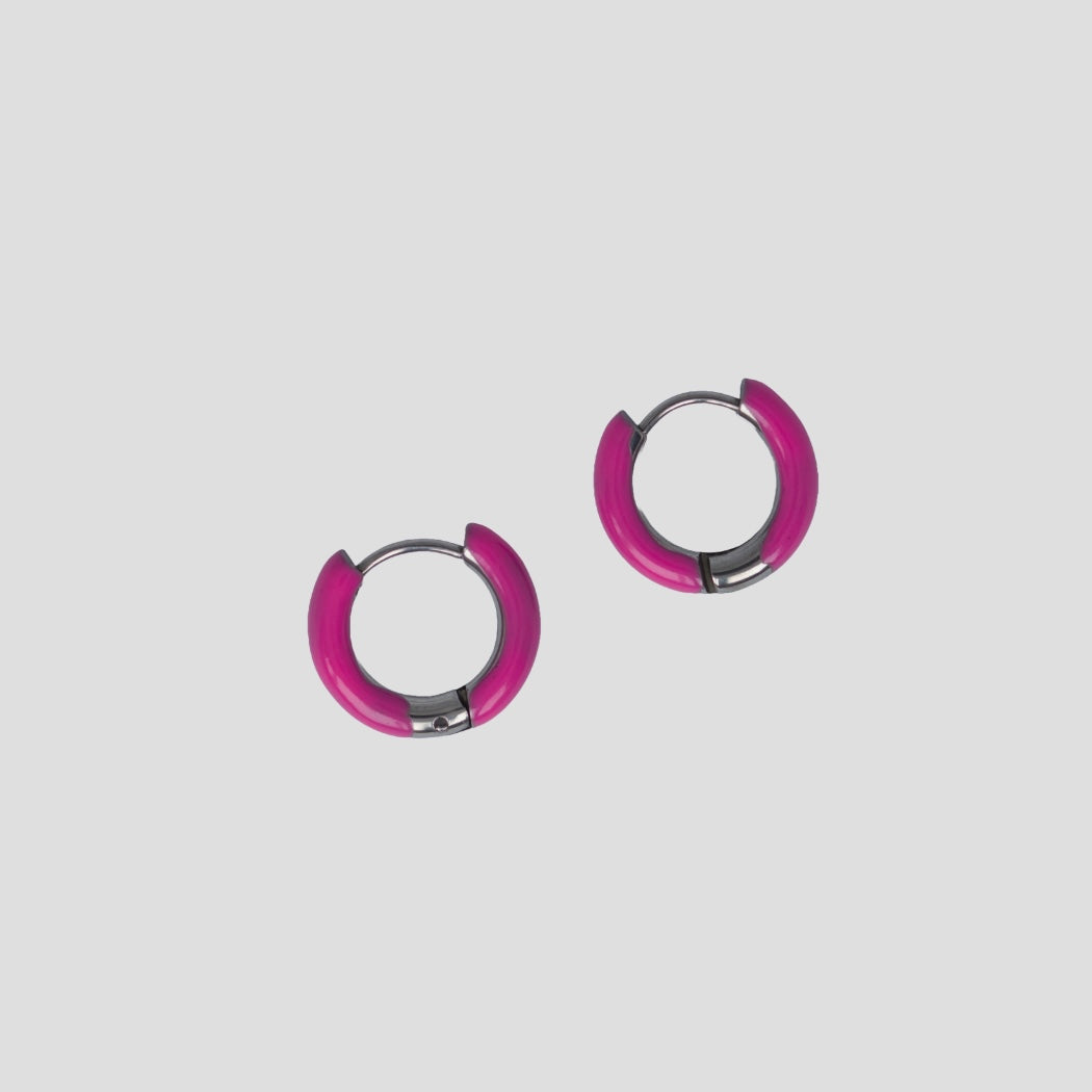 Oorbellen - hoelahoeps - zilver
