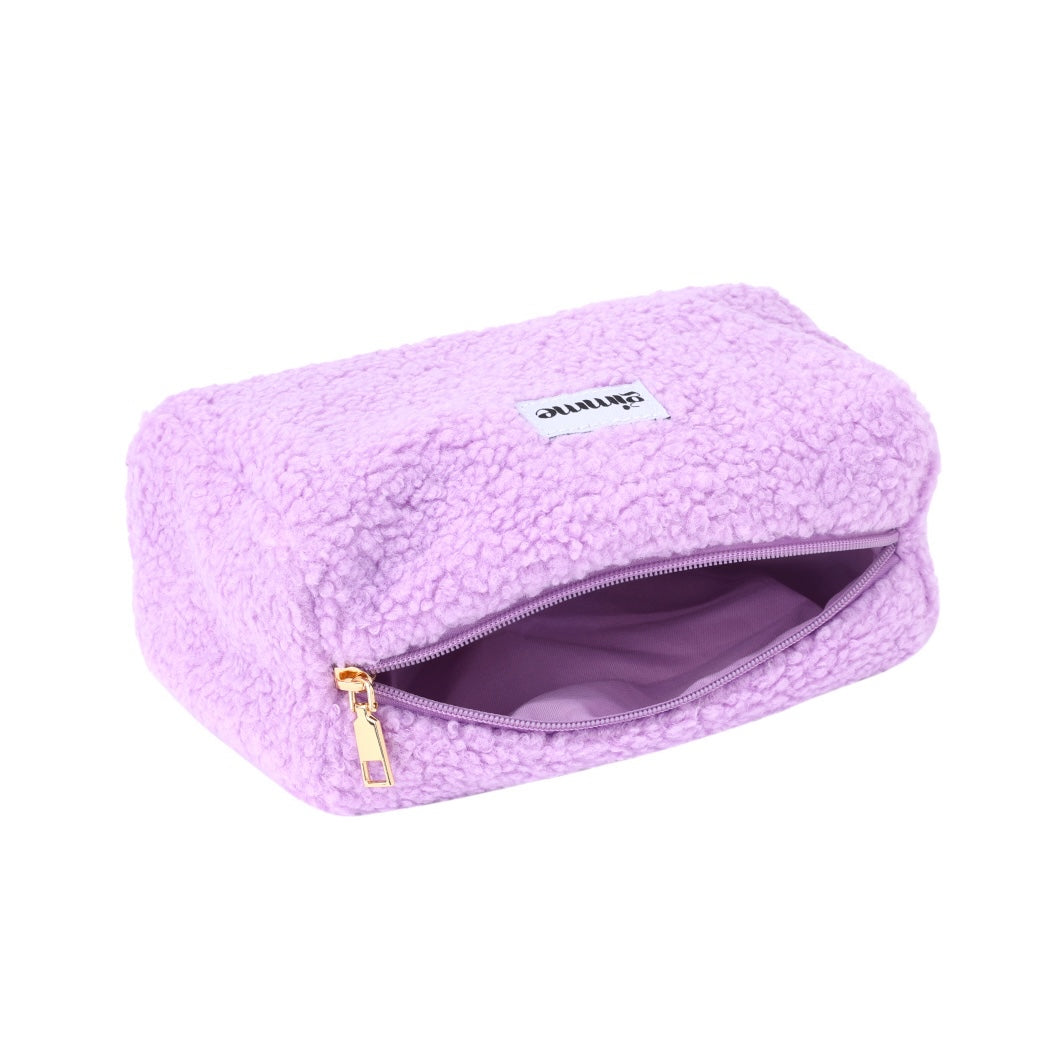 Gimme make-up tasje - teddy paars