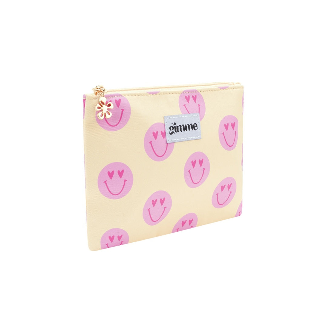 Gimme toilettasje/make-up tasje met Smileys
