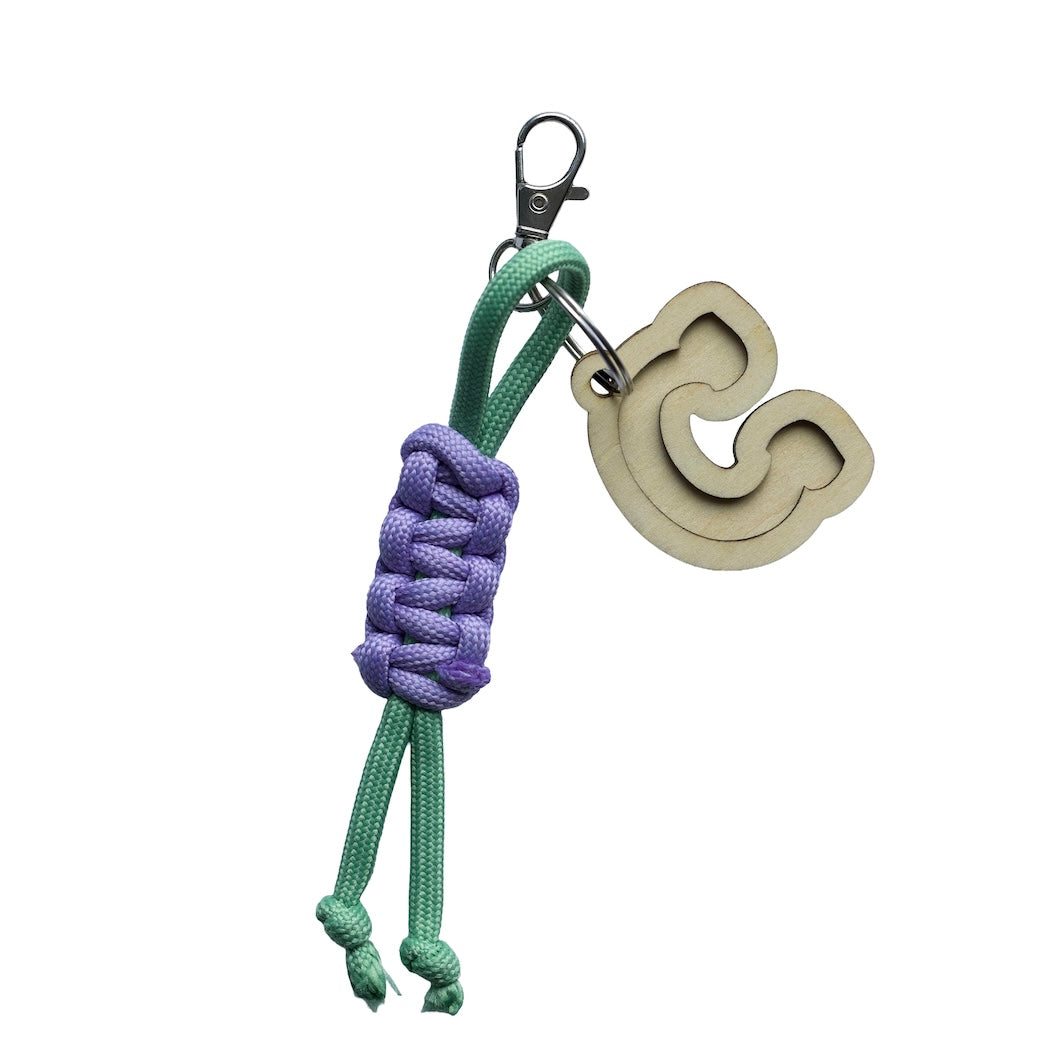 Sleutelhanger met initiaal
