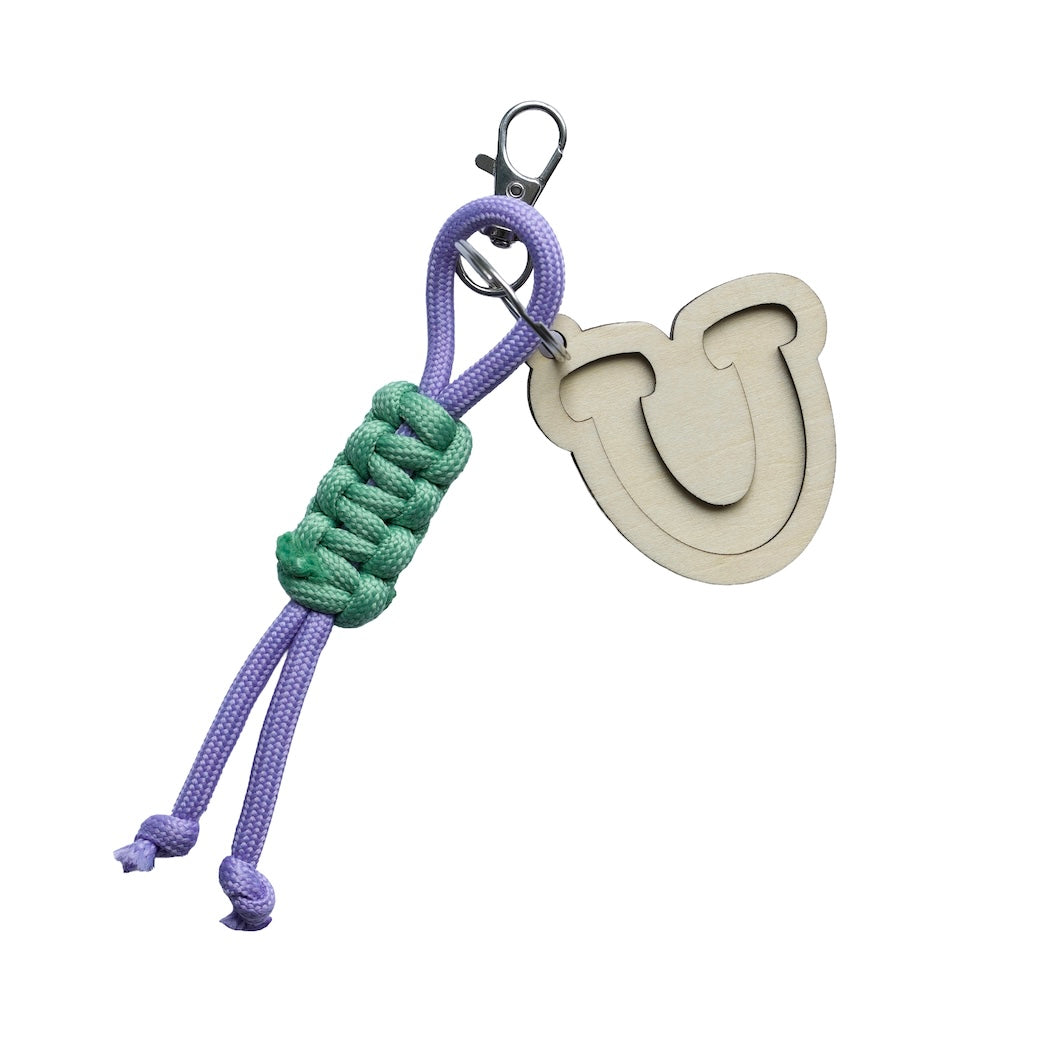 Sleutelhanger met initiaal