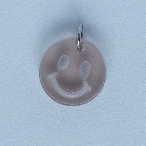 Acryl Bedeltje – Smiley