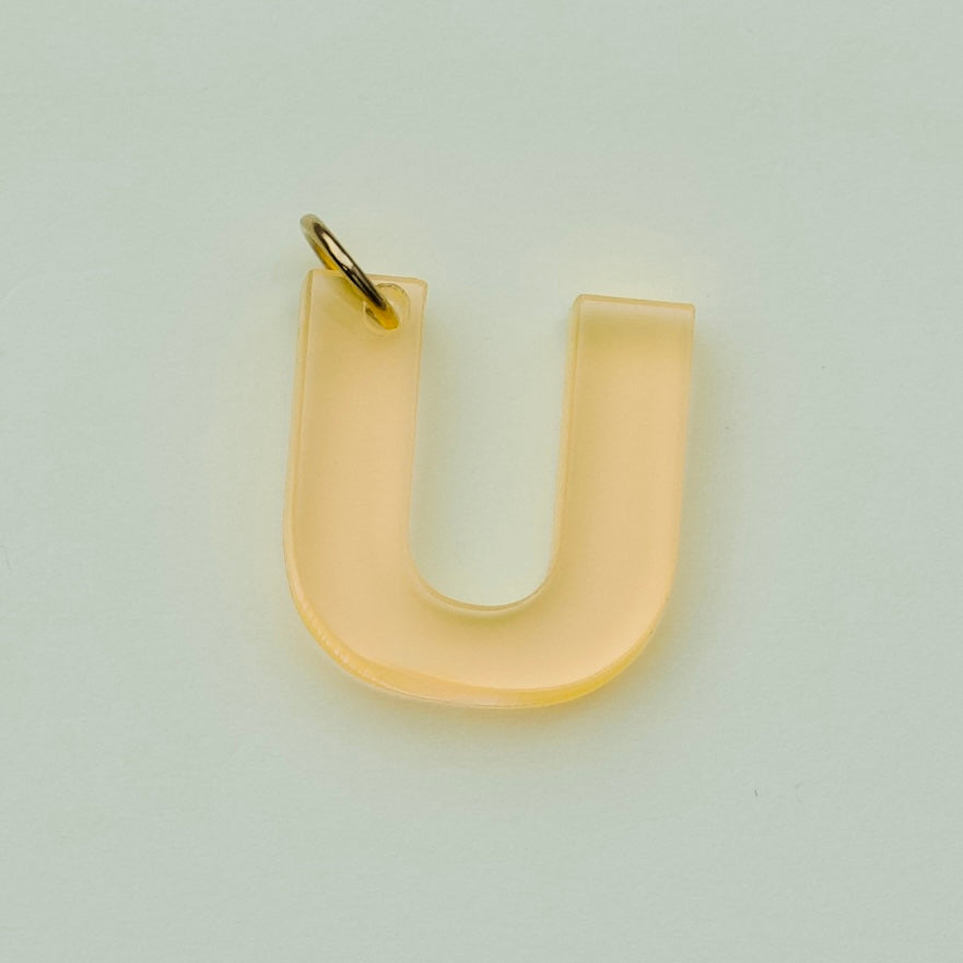Acryl Bedeltje – Initiaal