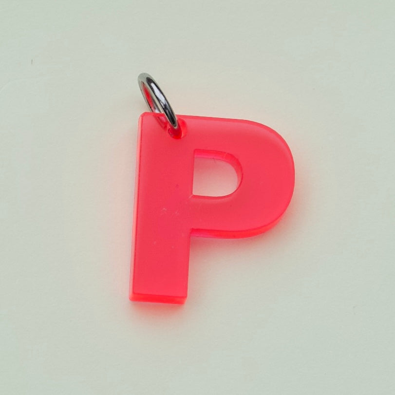 Acryl Bedeltje – Initiaal