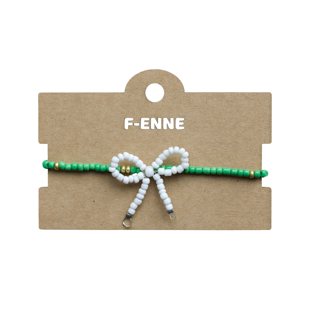 Kralen armband met strikje