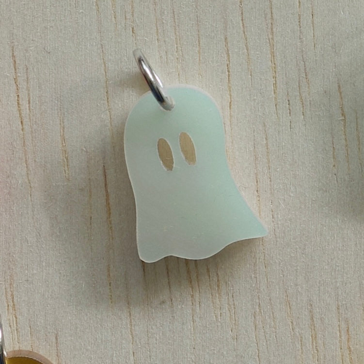 Acryl Bedeltje - Spookje