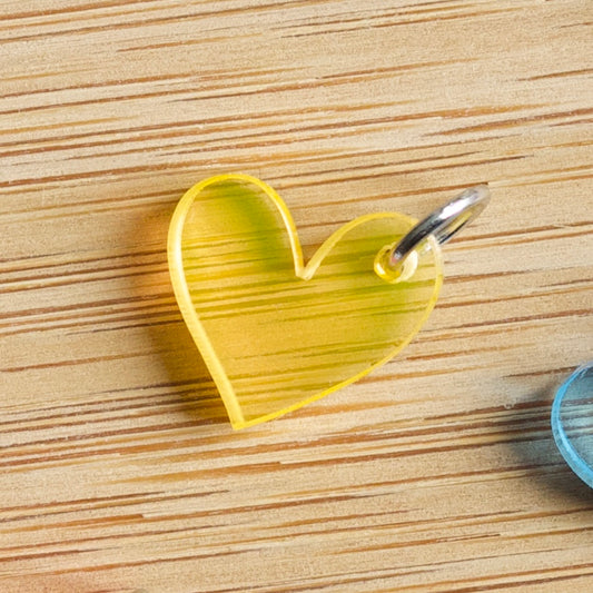 Acryl Bedeltje – Hartje