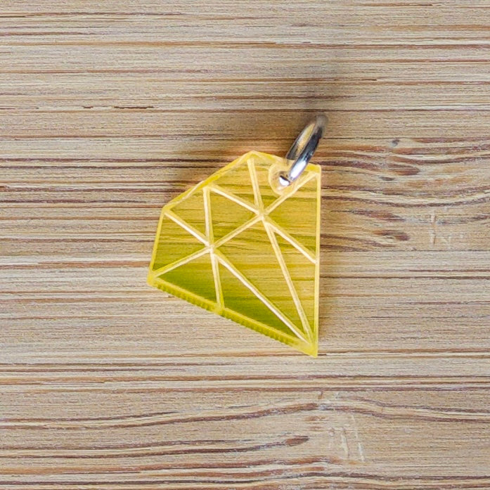 Acryl Bedeltje – Diamant