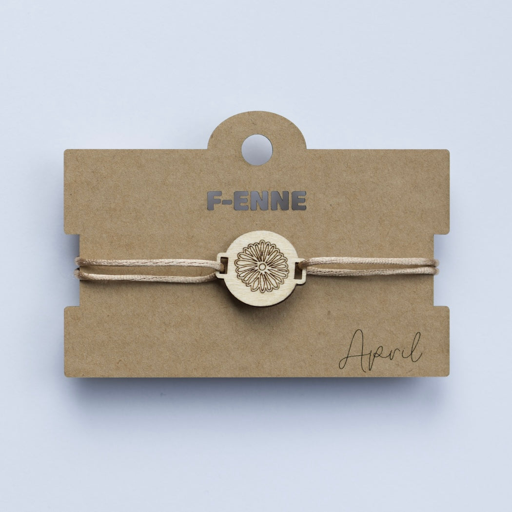 Armband met geboortebloem