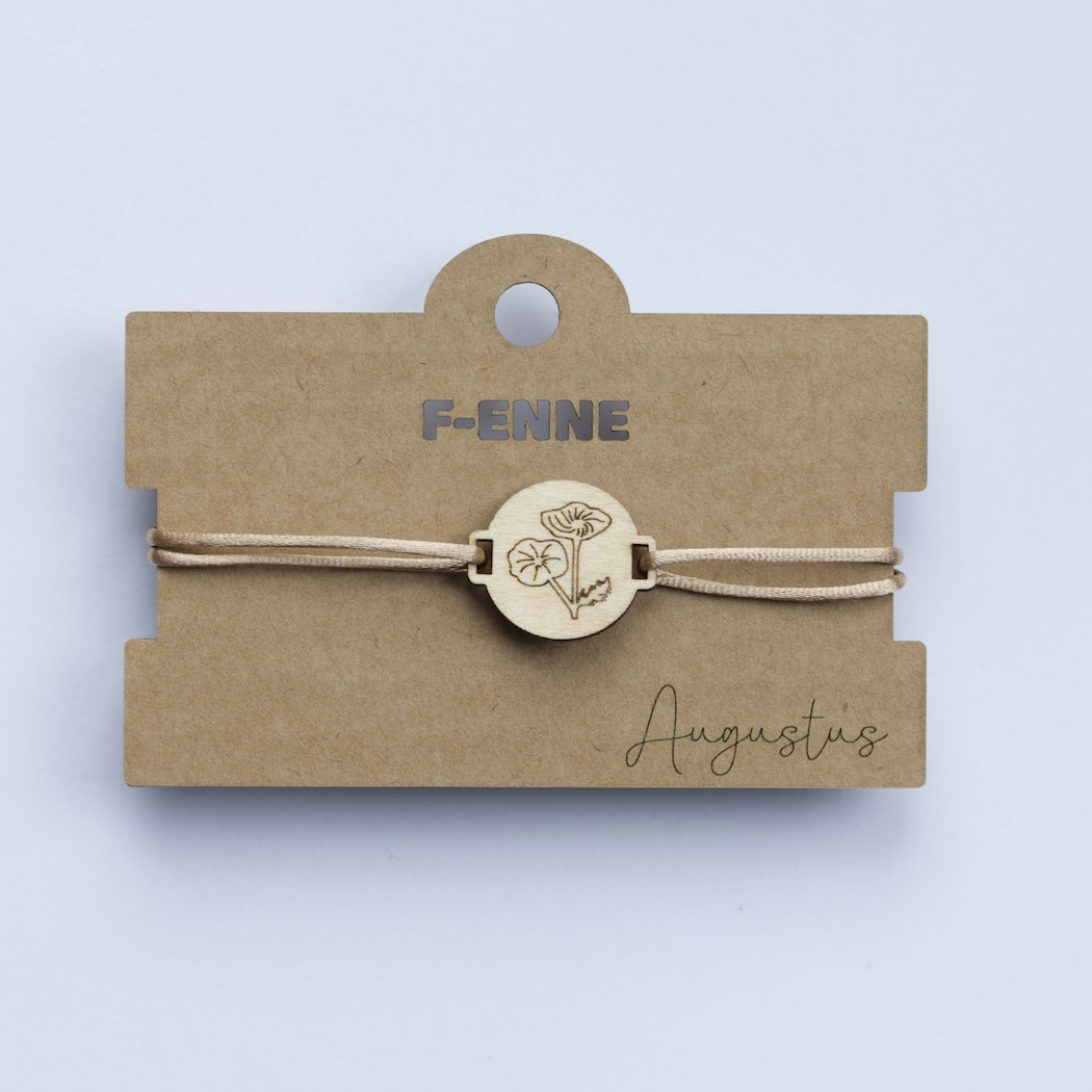 Armband met geboortebloem