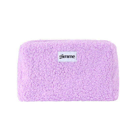 Gimme make-up tasje - teddy paars
