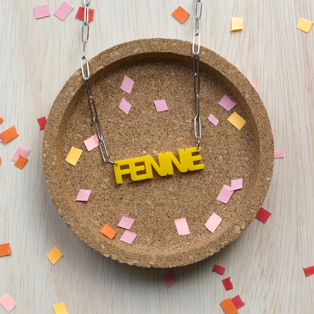 Ketting met eigen naam