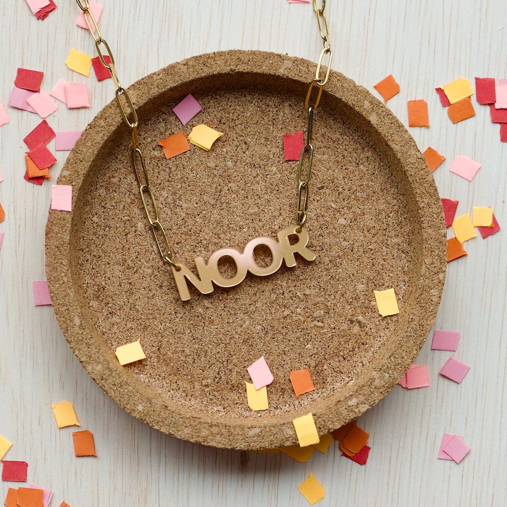 Ketting met eigen naam