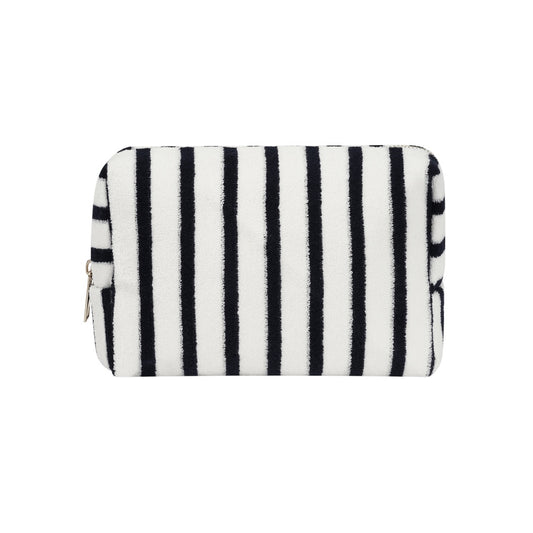 Toilettasje aka make-up tasje - zwart/wit