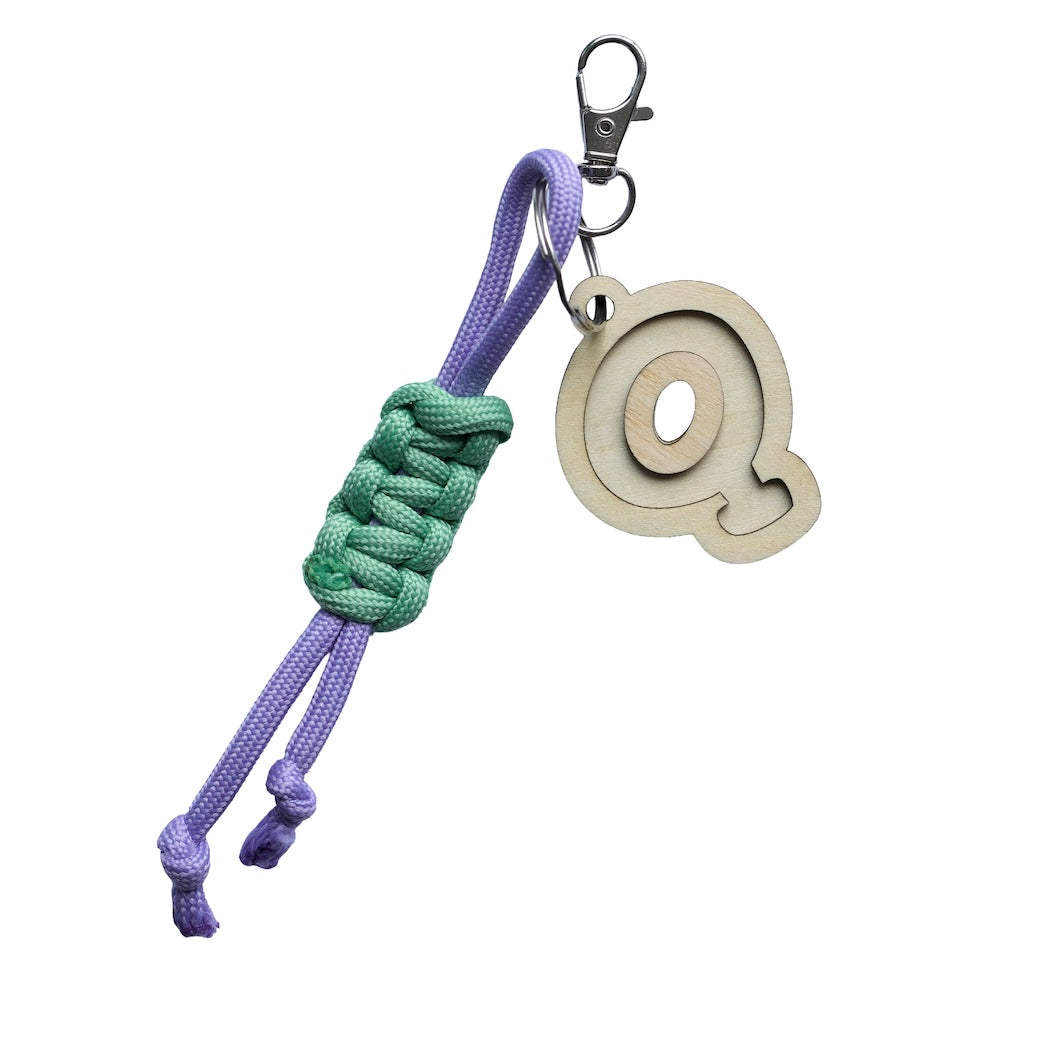 Sleutelhanger met initiaal