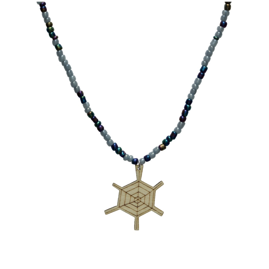 Spinnenweb ketting
