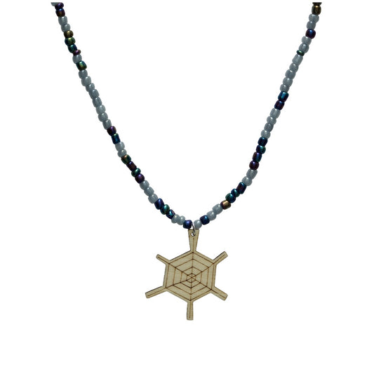 Spinnenweb ketting