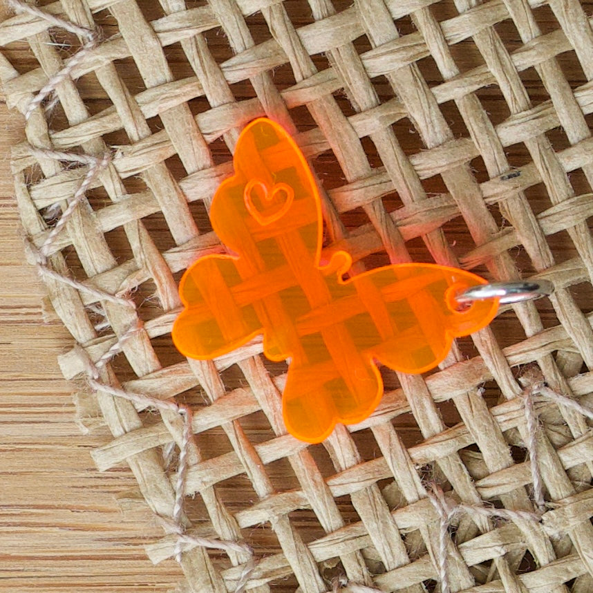 Acryl Bedeltje – Vlinder