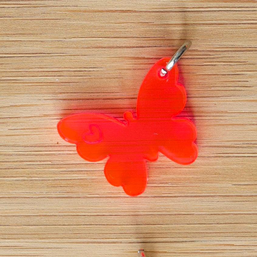 Acryl Bedeltje – Vlinder