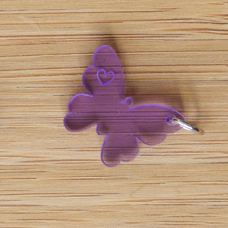 Acryl Bedeltje – Vlinder