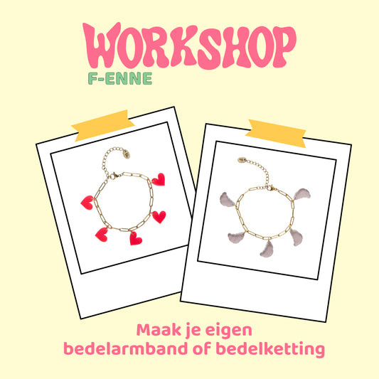 Workshop bedelarmbandje of bedelketting maken